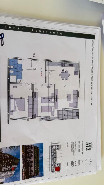 Apartament 2+1 Bulevardi Blu Kamëz