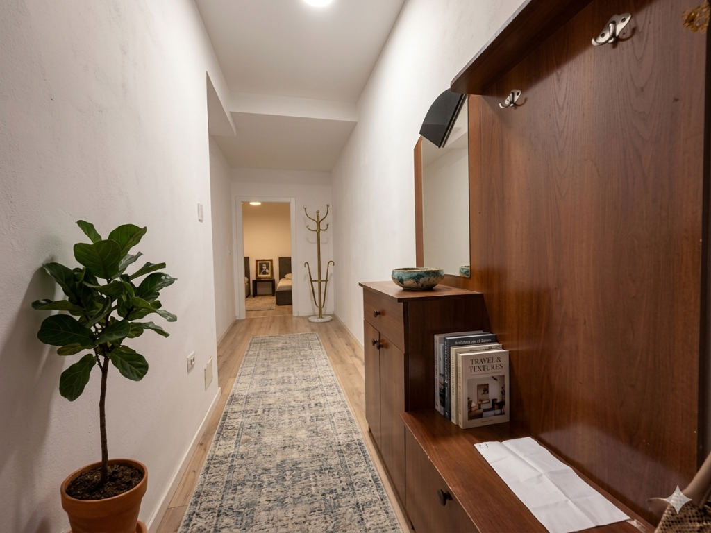 🏡 Shitet Apartament 2+1 i Mobiluar + 2 Poste Parkimi te Përfshira në Çmim – Shkozë