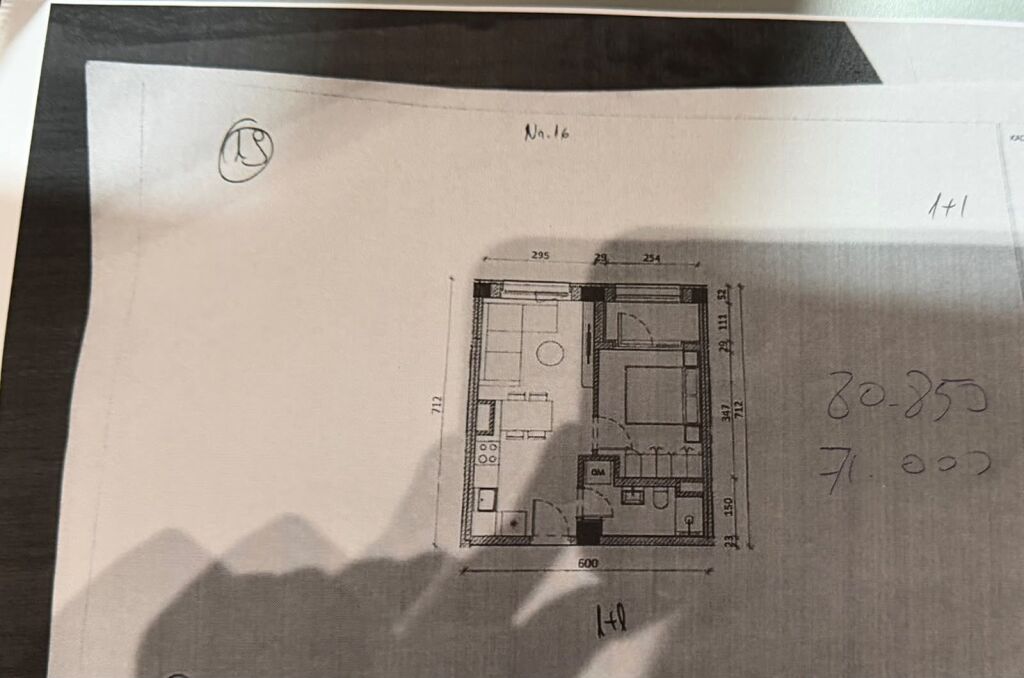 Sale | Apartament 1 + 1 | Mangalem 21 | 80900 €