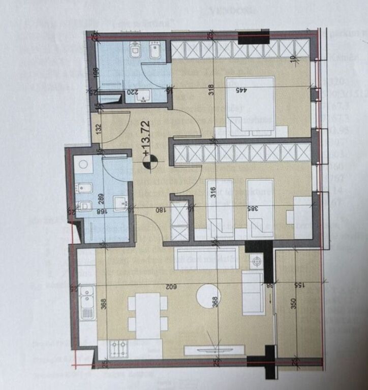 Univers city-Apartament 2+1 ne shitje