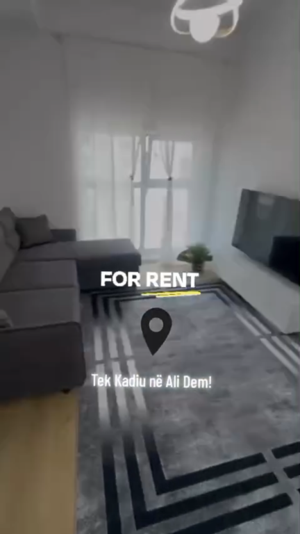 Apartment 1+1 for rent at Kadiu ali demi !