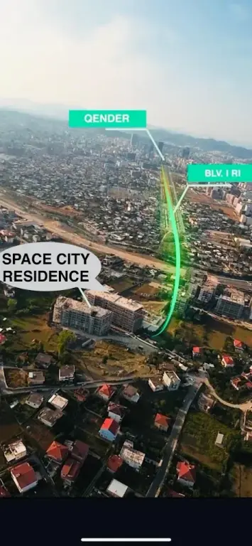 Shitet apartament 2+1+2 Space city, Paskuqan📍
