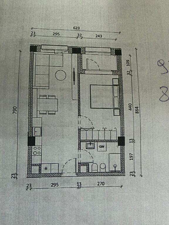 Shitje | Apartament 1 + 1 | Ali Demi | 97400 €