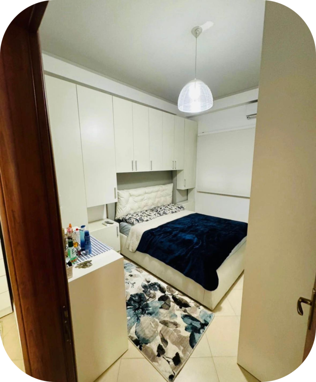 FOR RENT 1+1 + PARKING SPACE 📍 Near Kodrës së Diellit – Bill Klinton Street