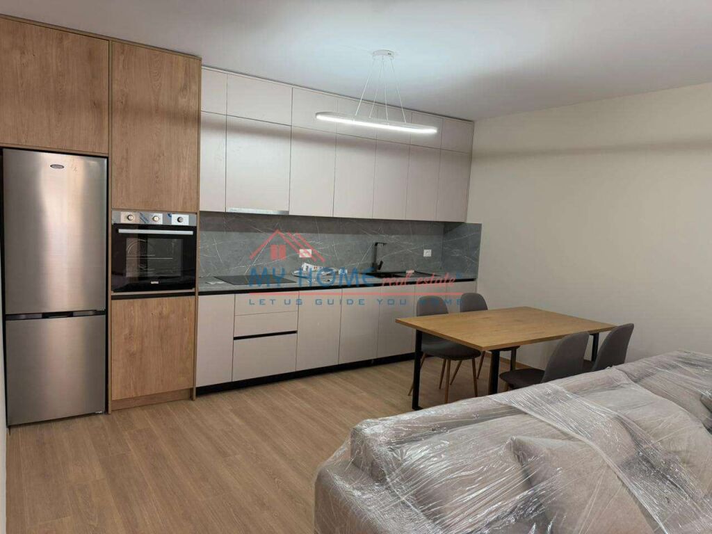 Apartament 1+1+Verande me qera tek Liqeni Artificial ne Tirane