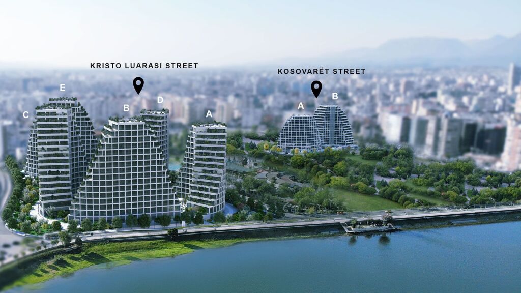 Shesim Apartament Luksoz 2+1+2 ne Rezidencen Lake View.