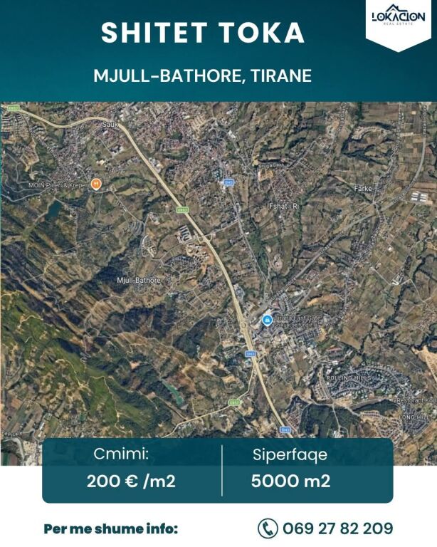 SHITET TOKE 5000 M - MJULL-BATHORE, TIRANE