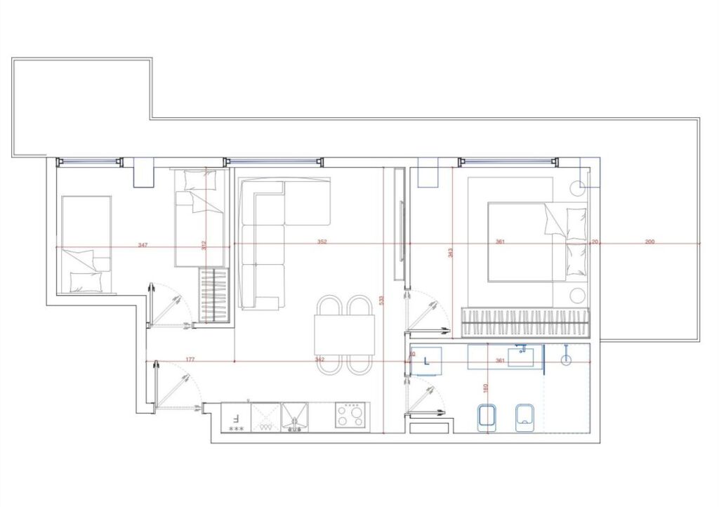 Apartment for sale in Komuna e Parisit