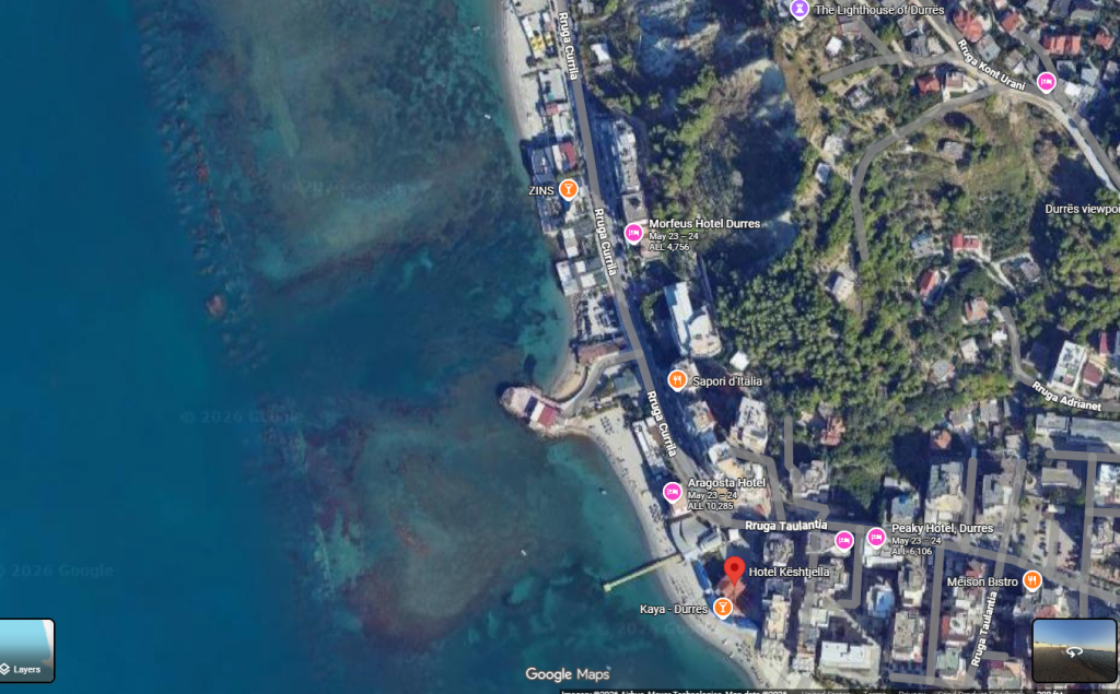 Apartament 1+1 me Pamje Deti – Currila, Durrës 🏡