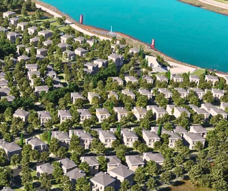 3-Storey Villa for sale at Rolling Hills Lake in Farke.