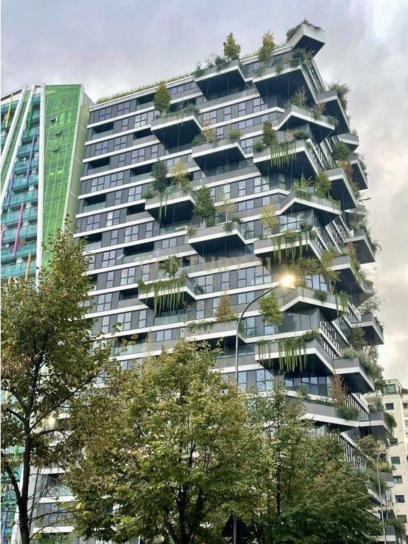 Ambient Premium në Vertical Forest Tirana – 169.31m² | Kati 1 | Fasade me Vizibilitet