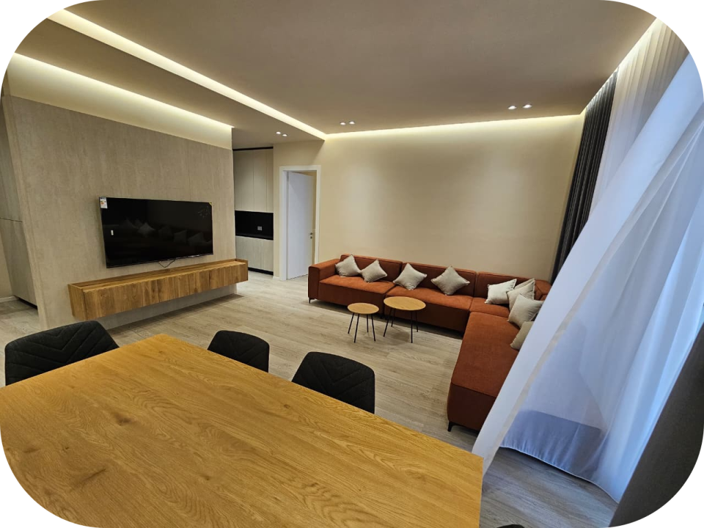 JEPET ME QIRA  APARTAMENT LUKSOZ 2+1+2 + POST PARKIMI  📍 Kompleksi Delijorgji, Tiranë