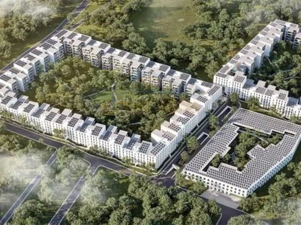2+1 apartment for sale at Park Houses in Mjull-Bathore.