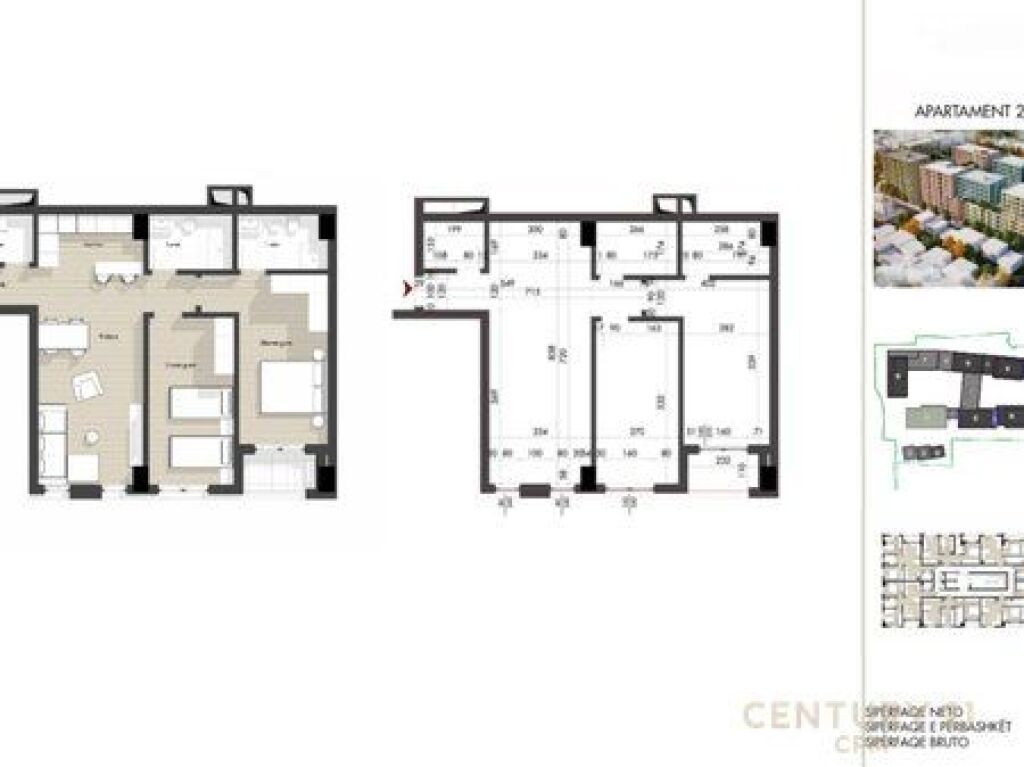 APARTAMENT 2+1+2 PER SHITJE TEK SPLENDOR RESIDENCE!