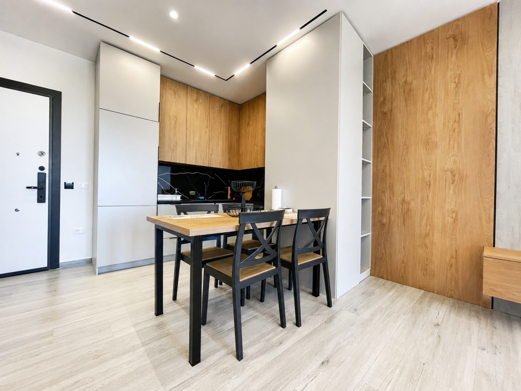 Appartamento 1+1 Arredato con Vista Mare in Vendita - Qerret, Kavaje