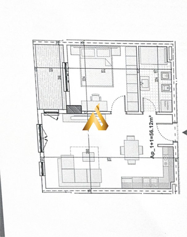 SHITET APARTAMENT 1+1 – RINGSIDE RESIDENCES, PASKUQAN, TIRANË