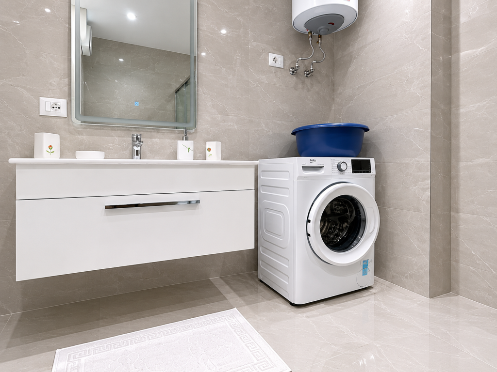 Appartamento 1+1 Arredato con Vista Mare in Vendita - Qerret, Kavaje