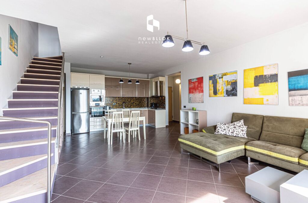 Duplex 3+1 For Sale📍 Rez.Kodra e Diellit I / 3+1+2wc &amp; 2 balconies &amp; storage* 121 m2 total (Furnished) 249K 🔥🔥