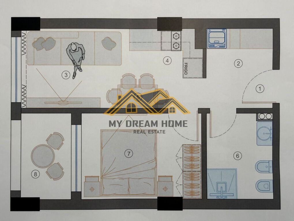 GOLEM, VENDIAMO APPARTAMENTO 1+1 A LIBURNA RESIDENCE!