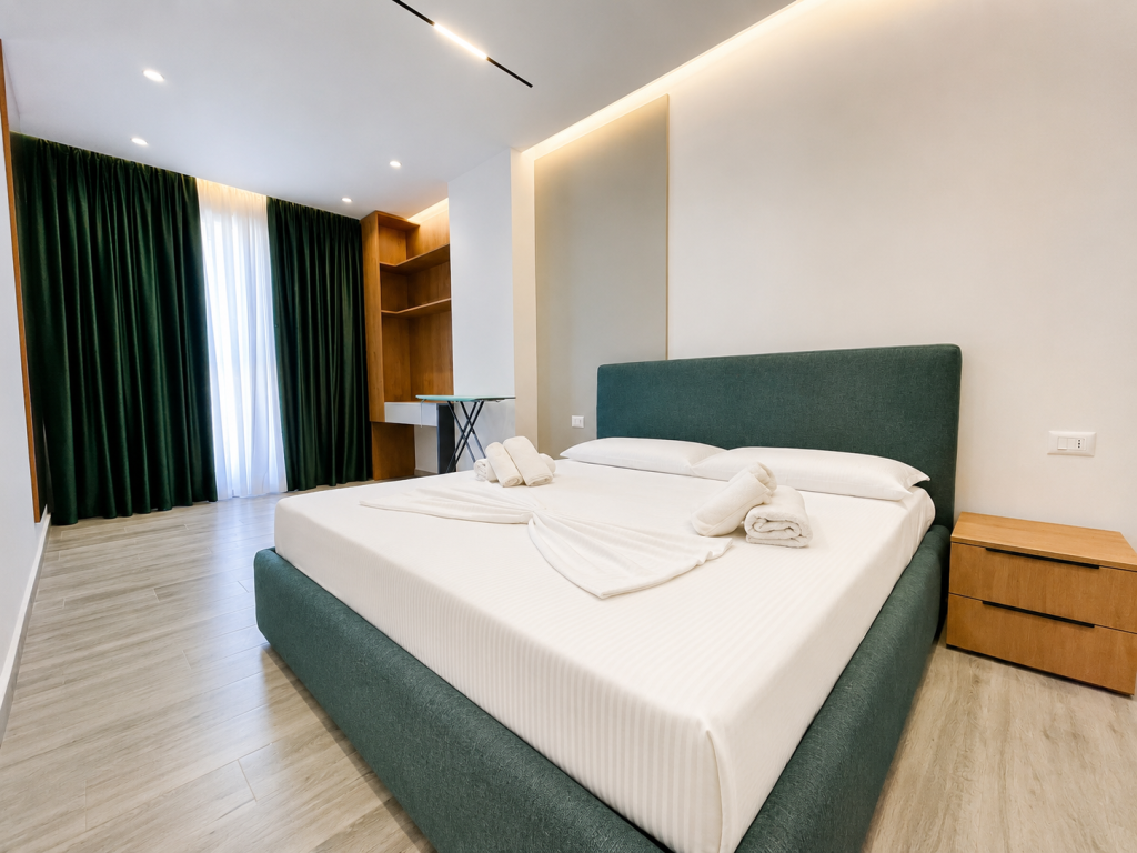Appartamento 1+1 Arredato con Vista Mare in Vendita a Qerret, Kavajë