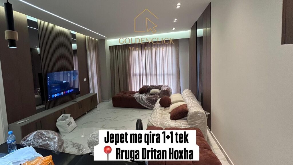 Jepet me qira 1+1 tek rruga Dritan Hoxha