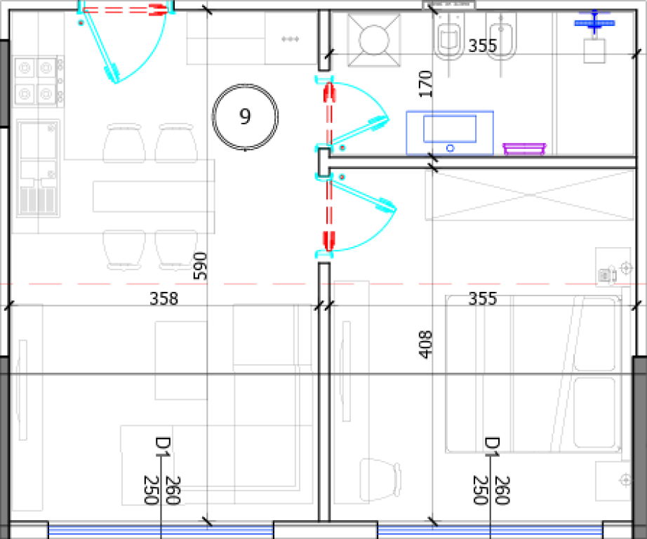 🏡 Shitet Apartament 1+1 – Golem