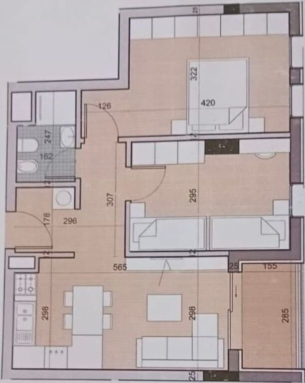 Shitet apartament 2+1 tek Univers City!