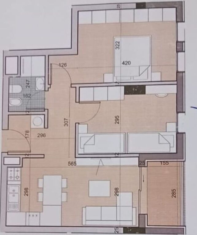 Shitet apartament 2+1 tek Univers City!