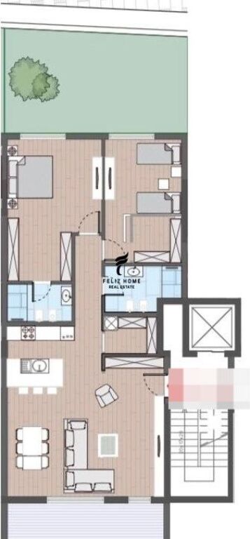 VENDESI APPARTAMENTO 2+1 FARKE 340.000 EURO FH-75732