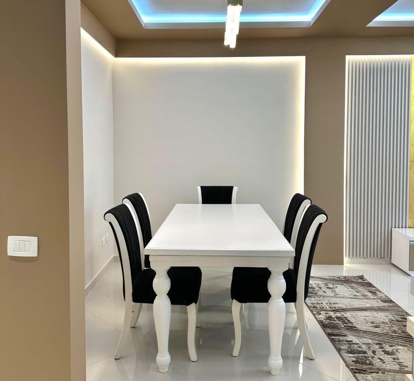 Me Qera: Duplex 3+1+3wc &amp; 1P. Parkimi 📍Res. Kodra e Diellit 1 - Mobilim Modern | 1,500 Euro/Muaj