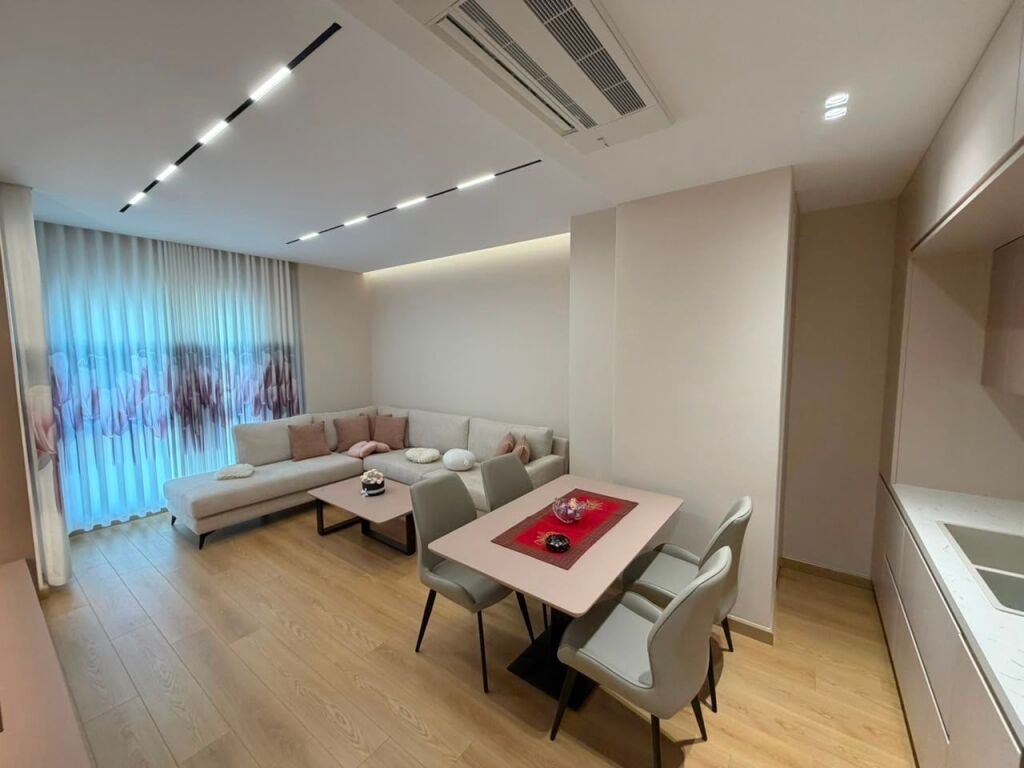 Apartment 2+1 for rent  Address: Zogu i zi  Furnished and never lived in before  8th floor  Price 1000€ with parking space
