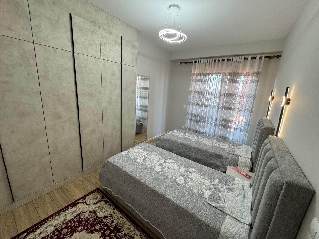 🏢 For rent 3+1+2 +Parking 📍Tirana Garden Building, Kavaja Street 🛗6th floor with 2 elevators 🚗 Parking spot included 🏢 Administration included in the price 💶 2,000€/month
