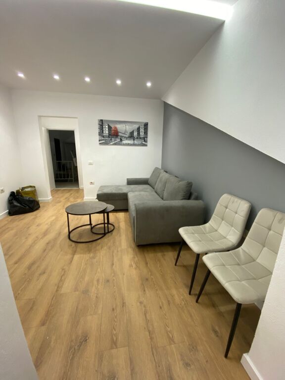 🏡 Apartment 1+1 for rent 📍 Myslym Shyr   ✨ Located on the 5th floor of an existing building without elevator  🛋️ Fully furnished and invested for comfortable living  💰 Price: 60,000 lek/month 📞 For more information contact privately.