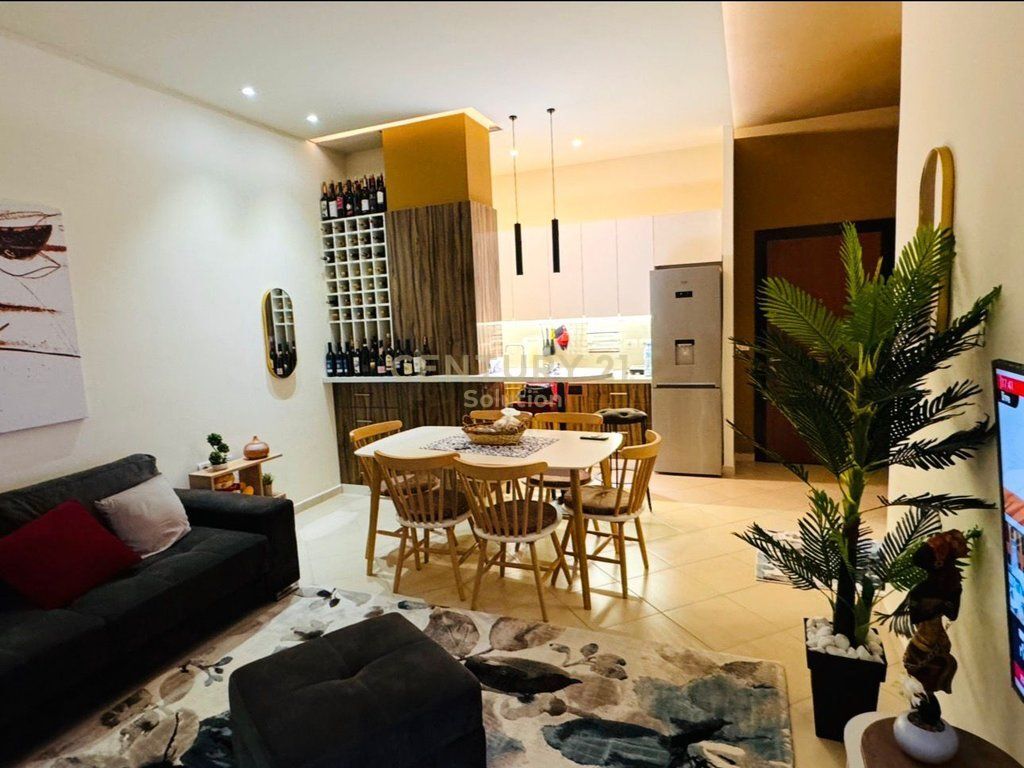 FOR RENT APARTMENT 1+1+ PARKING SPACE NEAR KODRA E DIELLIT 650 € /Month