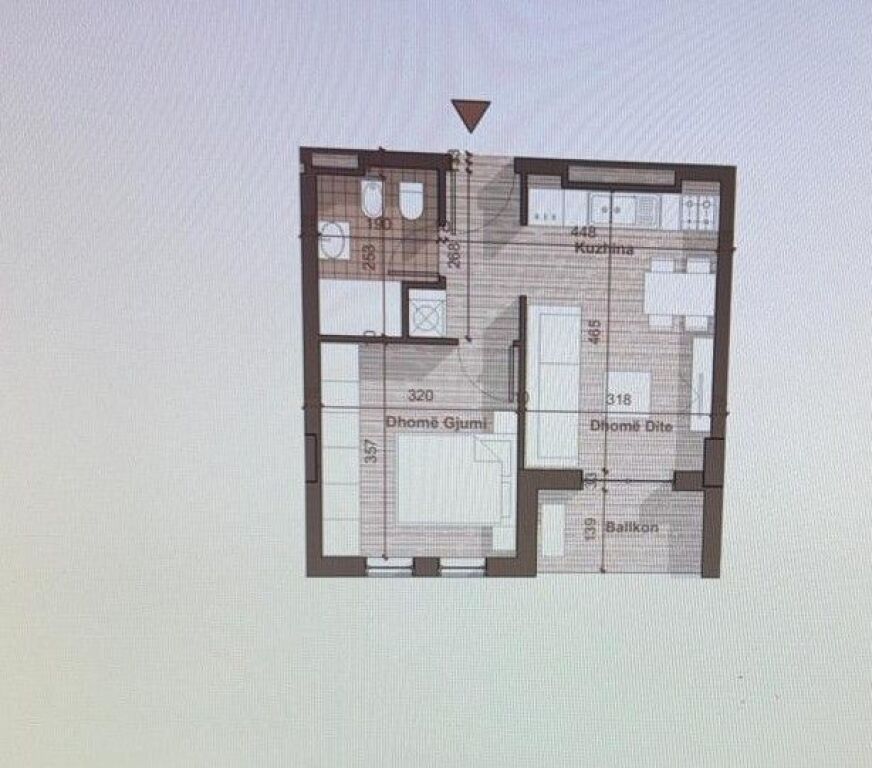 Apartament 1+1 në shitje te Univers City