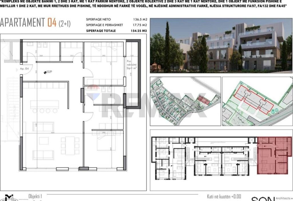 APARTAMENT PER SHITJE TEK BLIN REZIDENCE