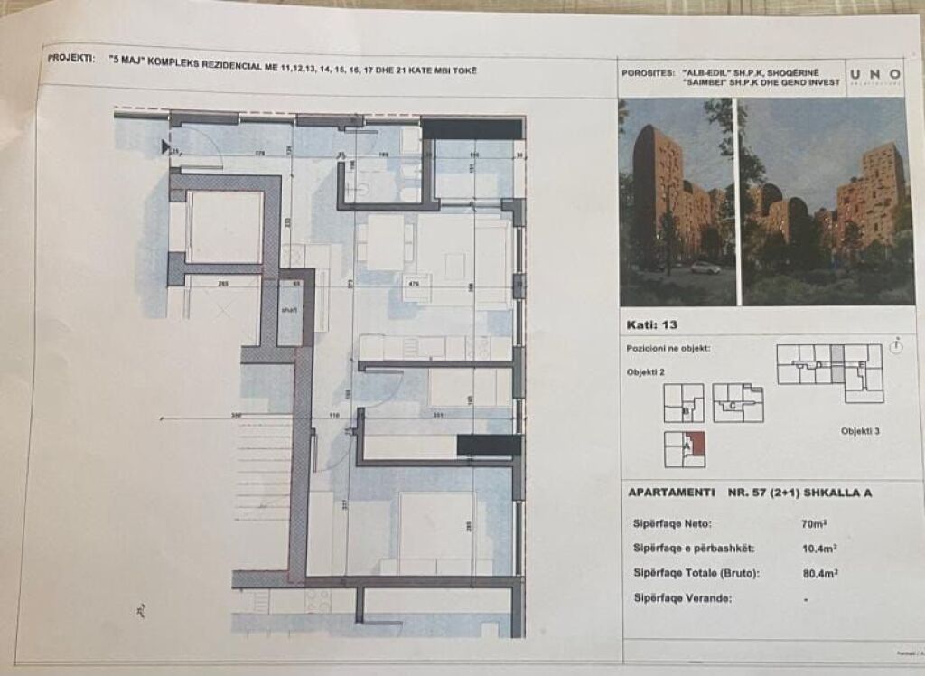 Apartment 1+1 for sale