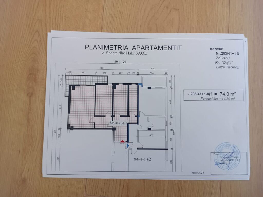 Apartament ne shitje - Fresk