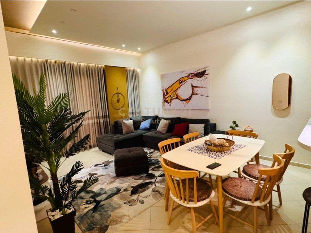 FOR RENT APARTMENT 1+1+ PARKING SPACE NEAR KODRA E DIELLIT 650 € /Month