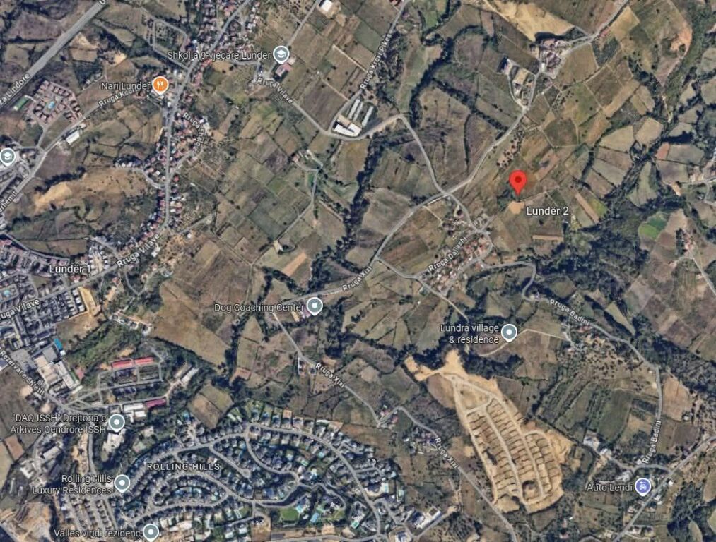 TOKE NE SHITJE 2714 M2 - Lunder, Tirane
