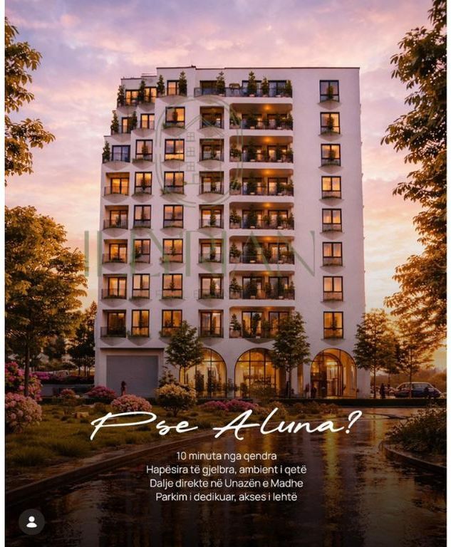 Apartament Modern 2+1 në Paskuqan – ALUNA