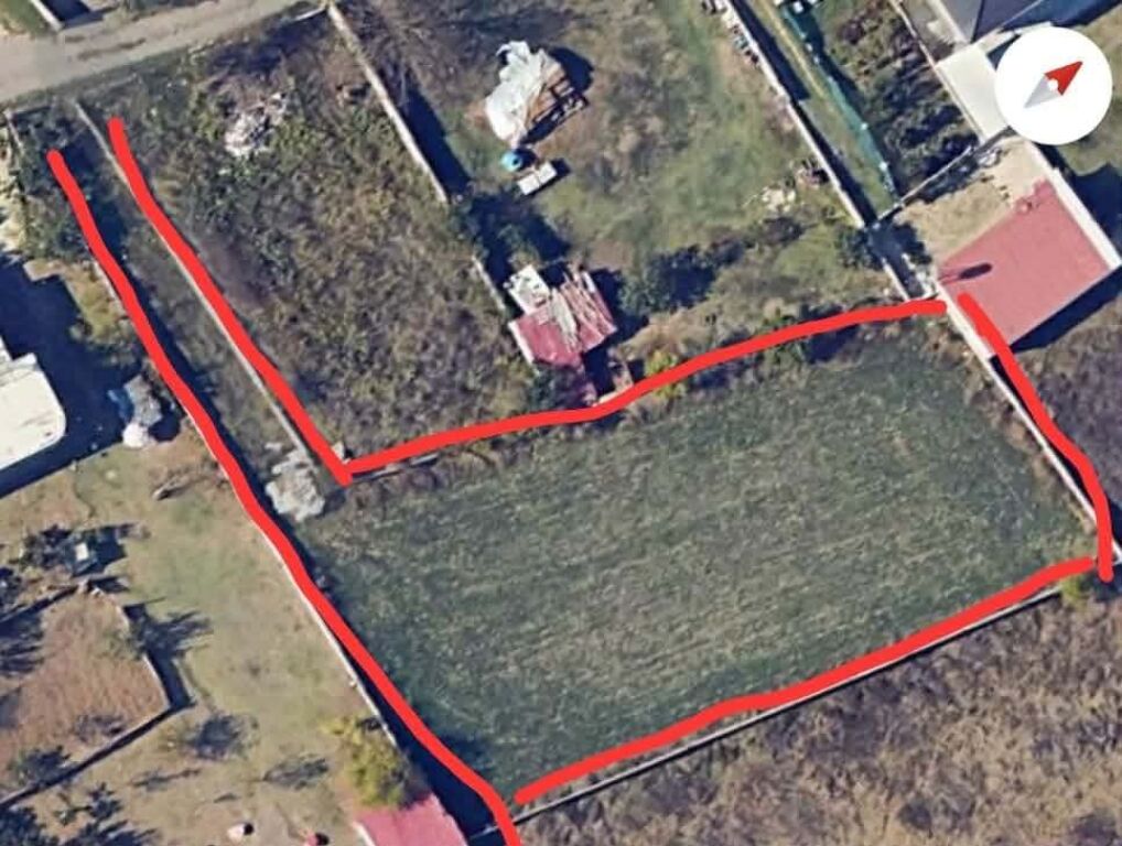 Shitet Tokë në Prush, Tiranë – 1,250 m²
