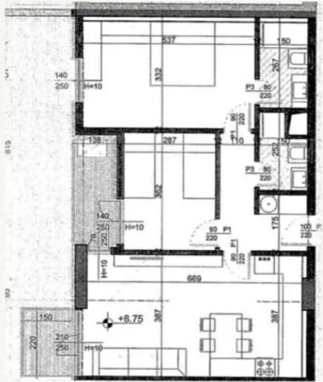 🏡 SHITET APARTAMENT 2+1+2 TE MEIS GARDEN – ISH FUSHA E AVIACIONIT
