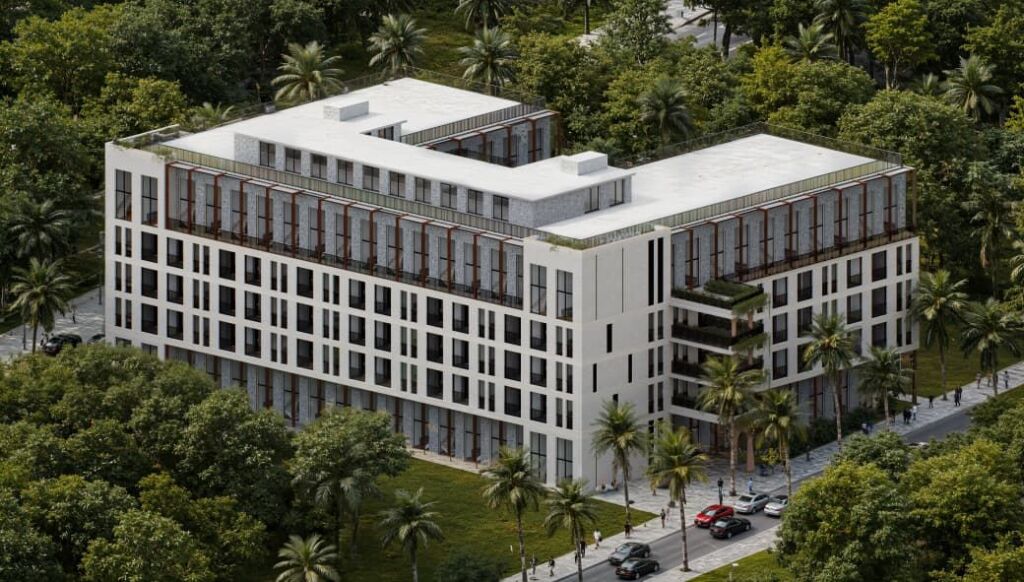EXCLUZIVE , MUNDESI PAGESE ME KESTE , APARTAMENT 1+1 PER SHITJE NE MIDDAL RESIDENCE !