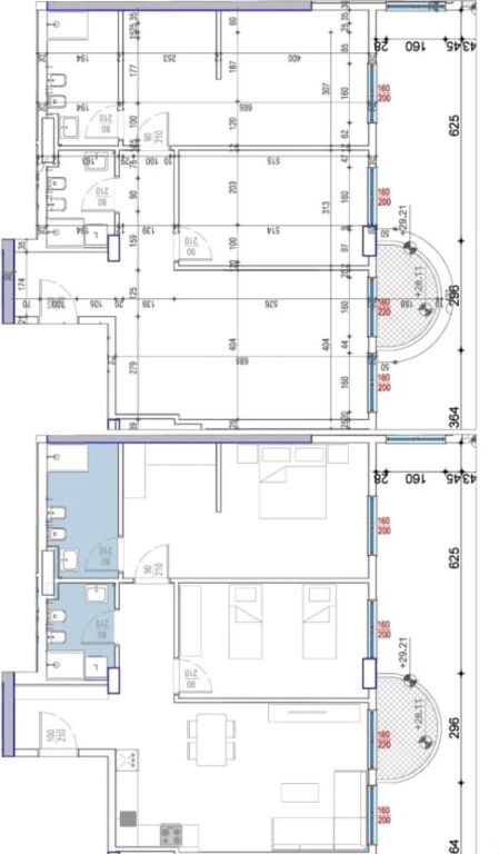 🏡 Appartamento 2+1+2 in vendita a Zogu i Zi