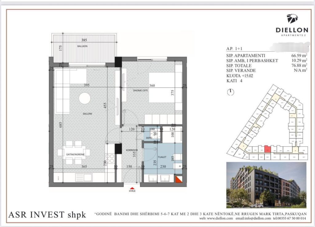 SHITEN APARTAMENTE NË PASKUQAN