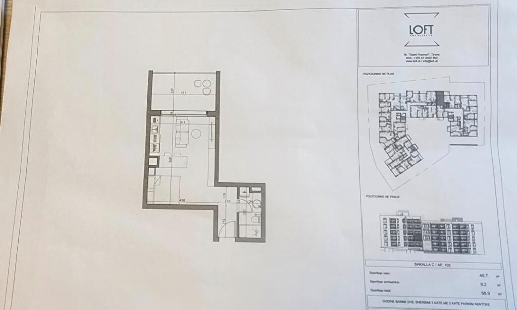 SHITET: Garsoniere📍Paskuqan (Perballe Ringside Residence) - 67,000€ - E Banueshme 2028 - Sp.59m² - Kt.2 ||Pagese me Keste dhe mundesi Kreditimi Banke