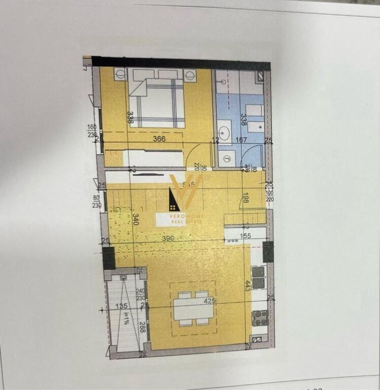 FOR SALE APARTMENT 1+1+BLK IN SELITE 127,500 EURO