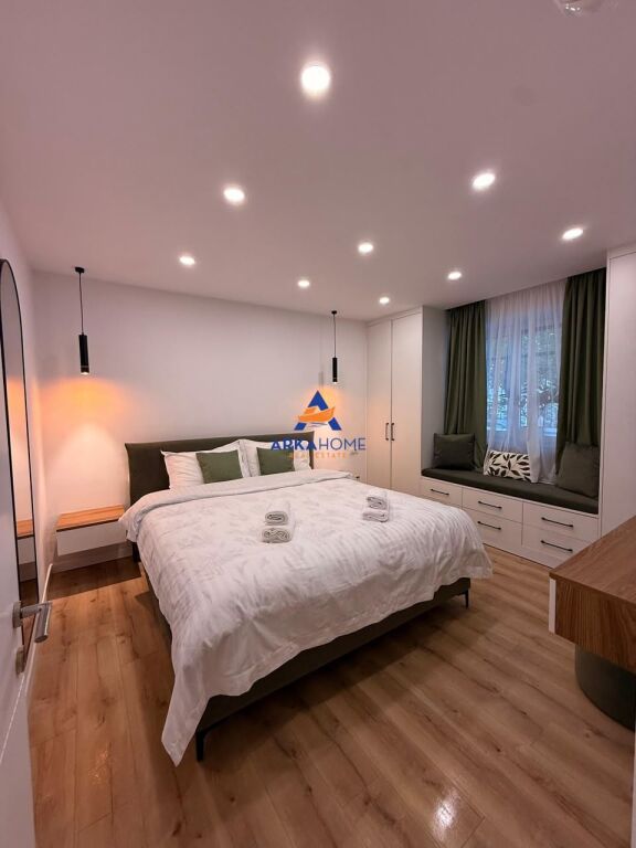 FOR RENT APARTMENT 1+1 "IRFAN TOMINI STREET, NEW TIRANA" 600 EURO