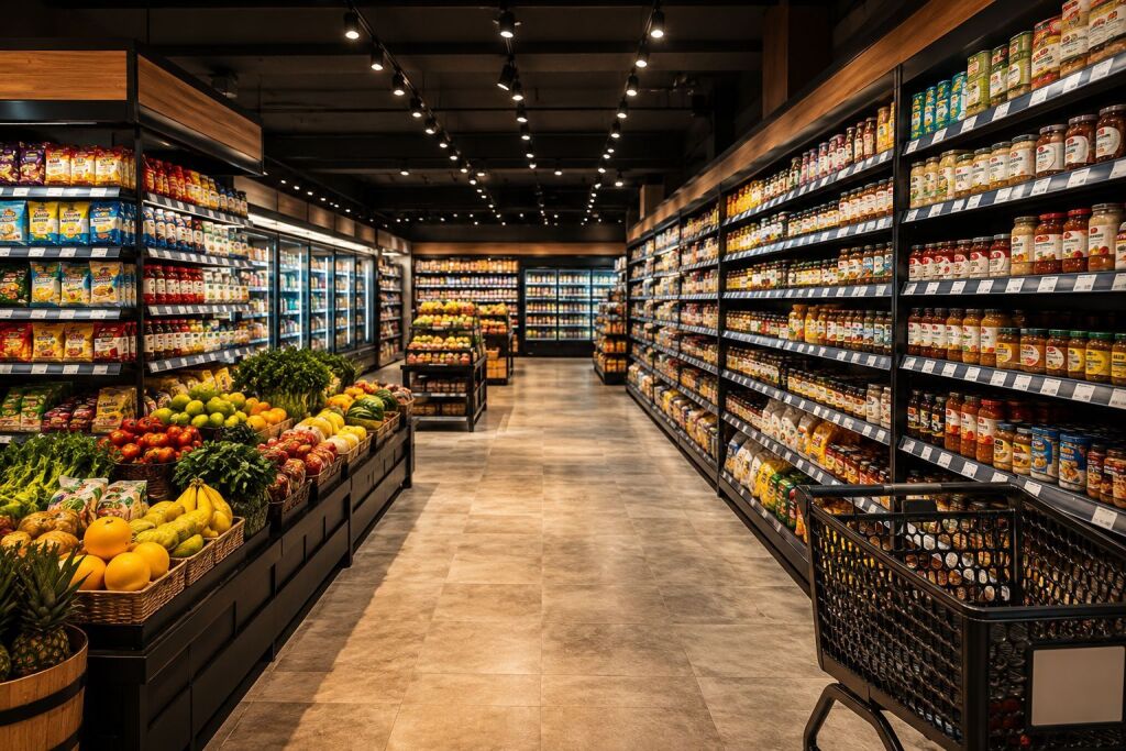 🏡 SHITET BIZNESI: SUPERMARKET NE GJENDJE PUNE.